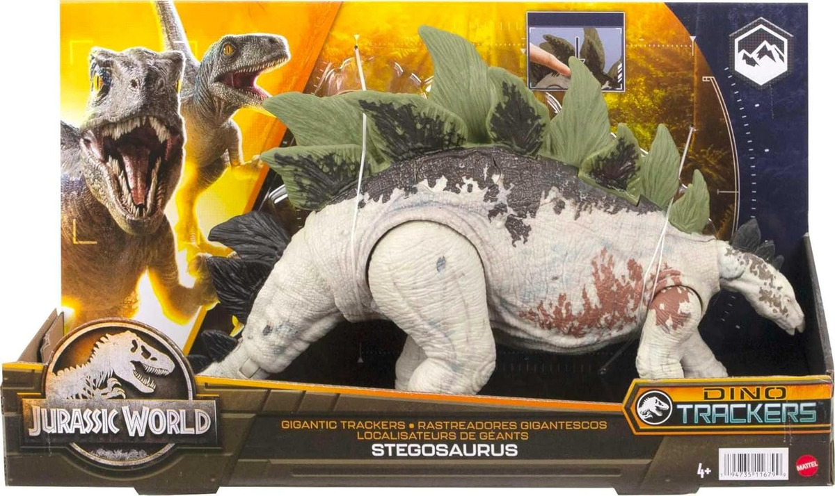 Jurassic World Dominion Gigantic Trackers Stegosaurus
