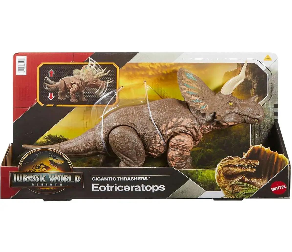 Jurassic World Rebirth Gigantic Thrashers Eotriceratops