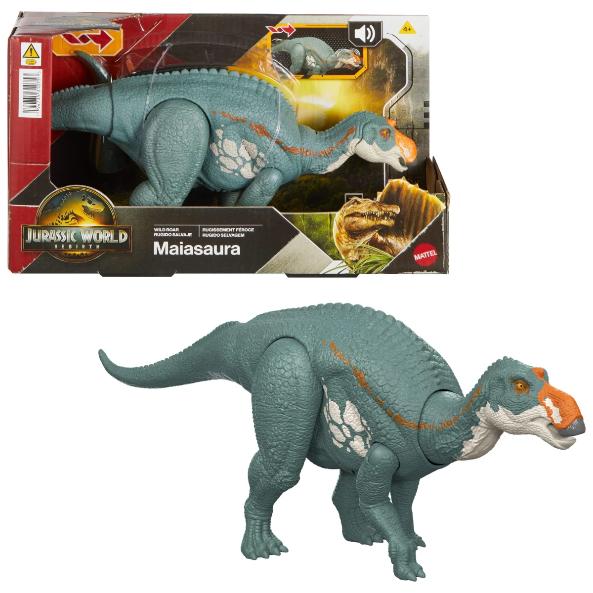 Jurassic World Rebirth Wild Roar Maiasaura