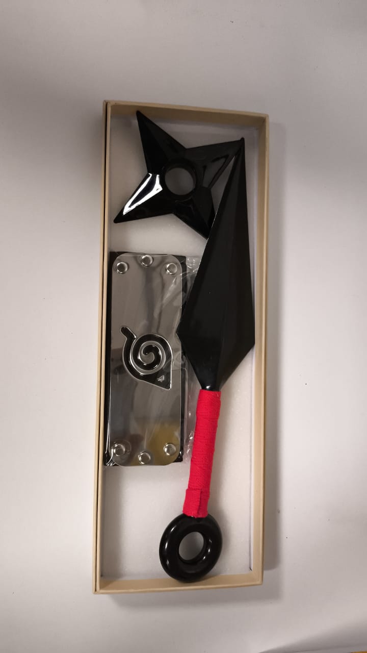 Kit Naruto Kunai 25 cm.