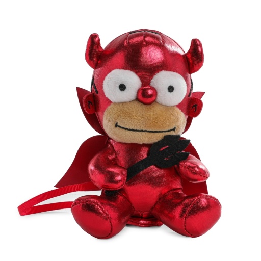 THE SIMPSONS HOMER DEVIL PLUSH SHOULDER PHUNNY