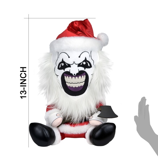 TERRIFIER 3 - SANTA SUIT ART THE CLOWN LARGE PLUSH