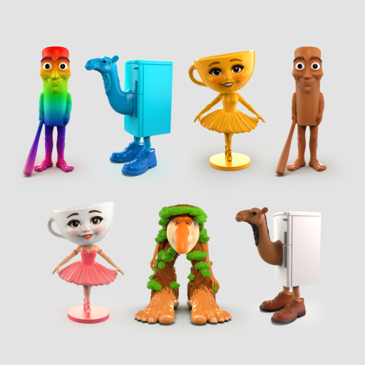 Brainrot Blind Box PVC Mini Series