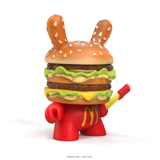 McDonald's Big Mac 8" Vinyl Dunny Art Figure