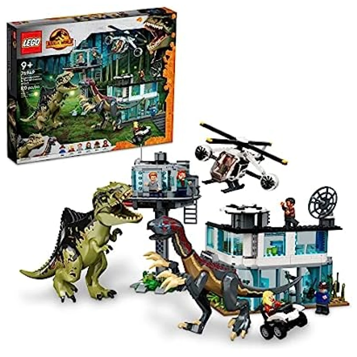 LEGO Jurassic World Carnotaurus Dinosaur Chase 76941 240Pcs