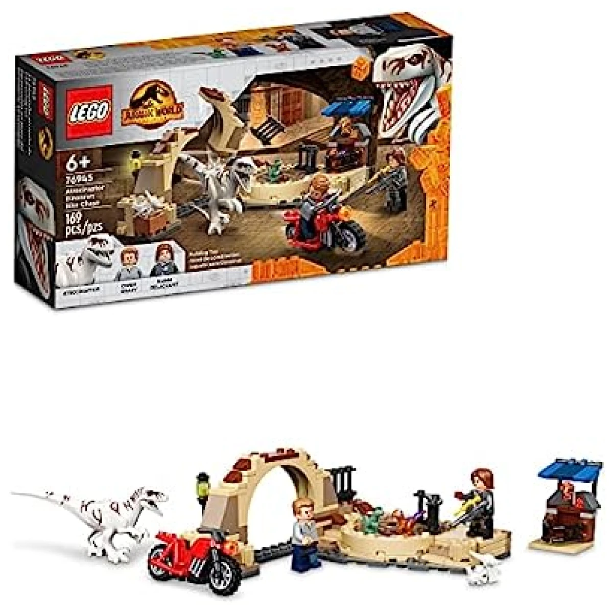 LEGO Jurassic World Dominion Atrociraptor Chase 76945 (167 Pcs)