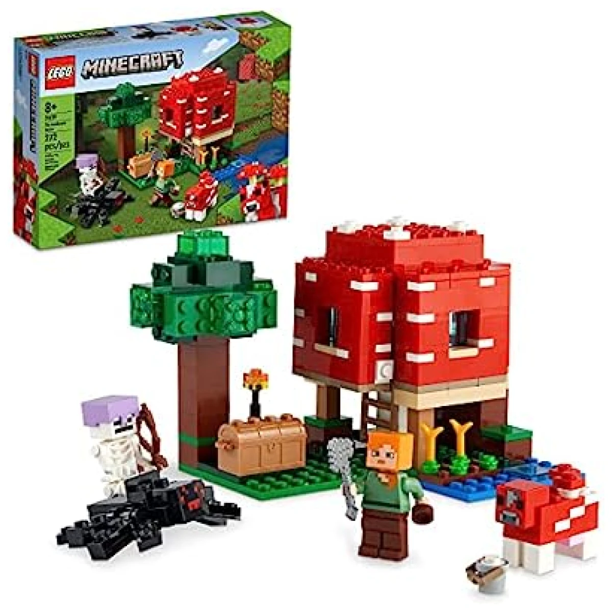 LEGO Minecraft The Mushroom House Set 21179 