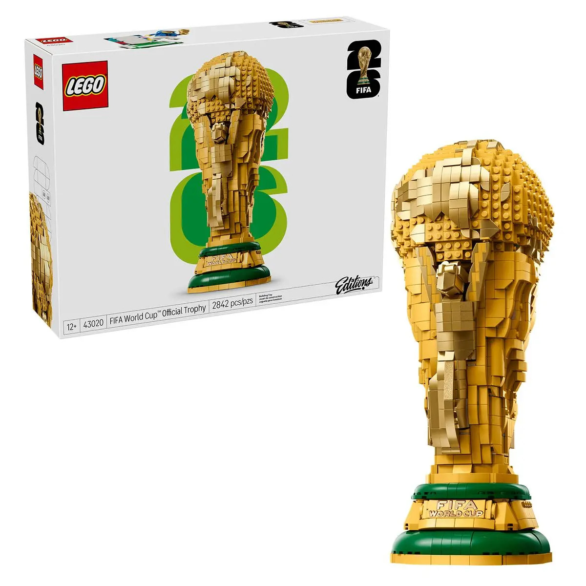 Lego® Editions Trofeo Oficial De La Copa Mundial Fifa 43020
