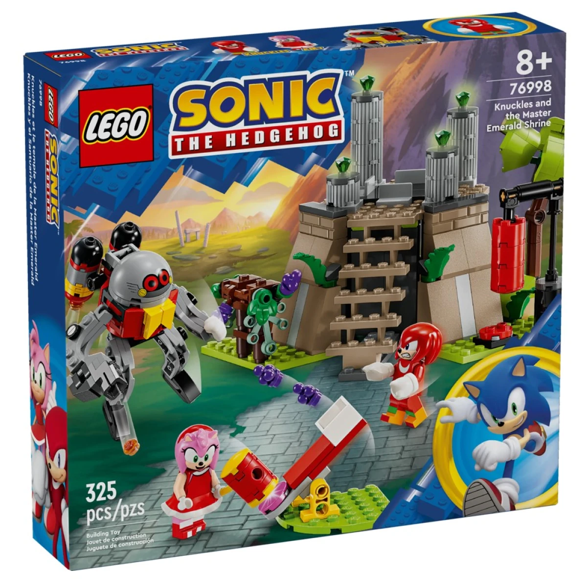 LEGO Sonic Knuckles and The Master Emerald Shrine