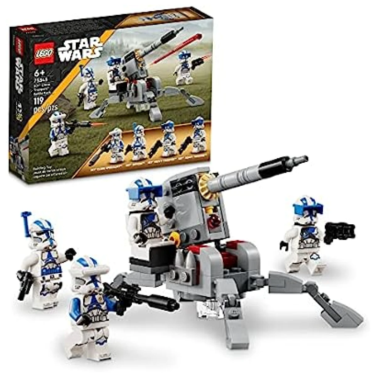 LEGO Star Wars 501st Legion Clone Troopers 75280 (285 Pcs)