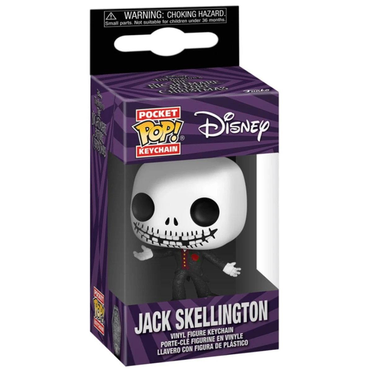 Llavero Funko Nightmare Before Christmas 30th Jack Skellington