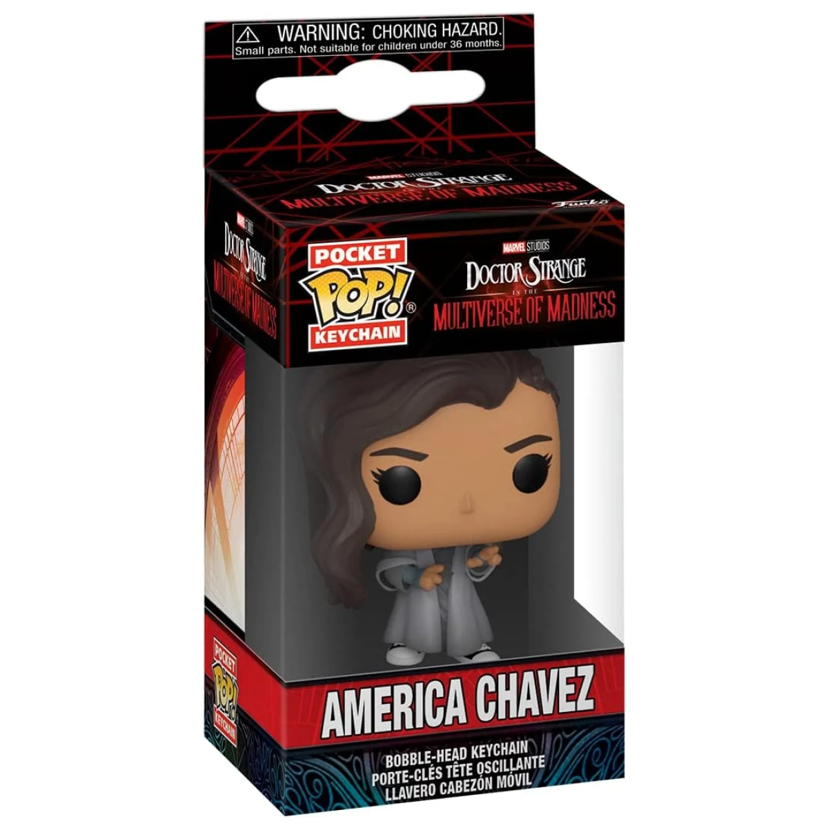 Llavero Funko Pop Doctor Strange America Chavez