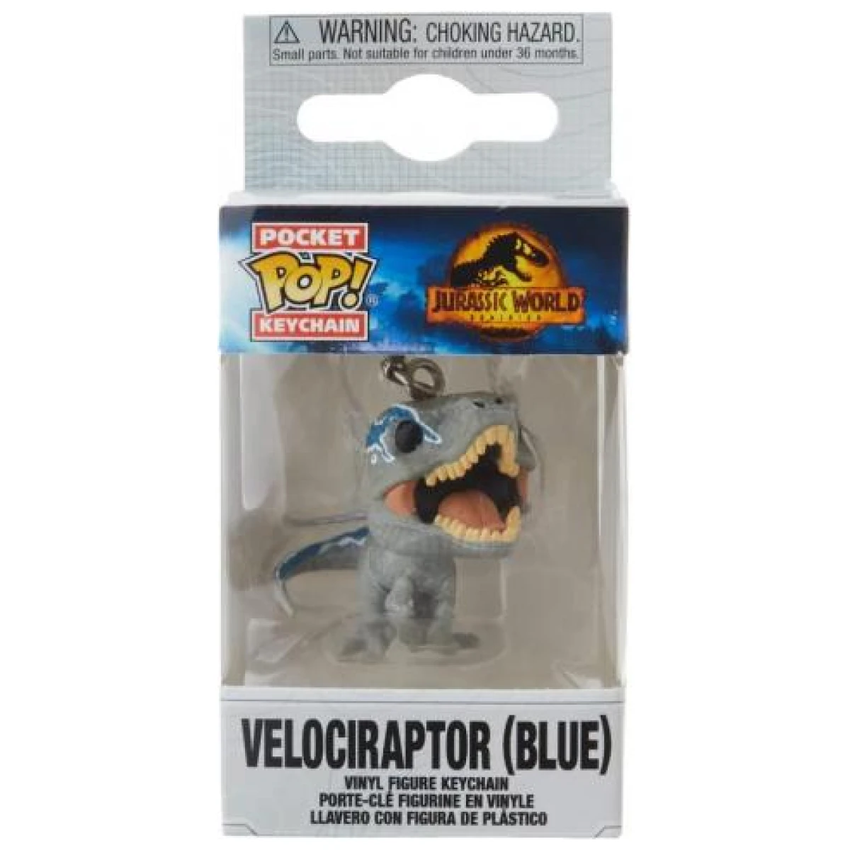 Llavero Funko Pop Jurassic World Dominion Blue