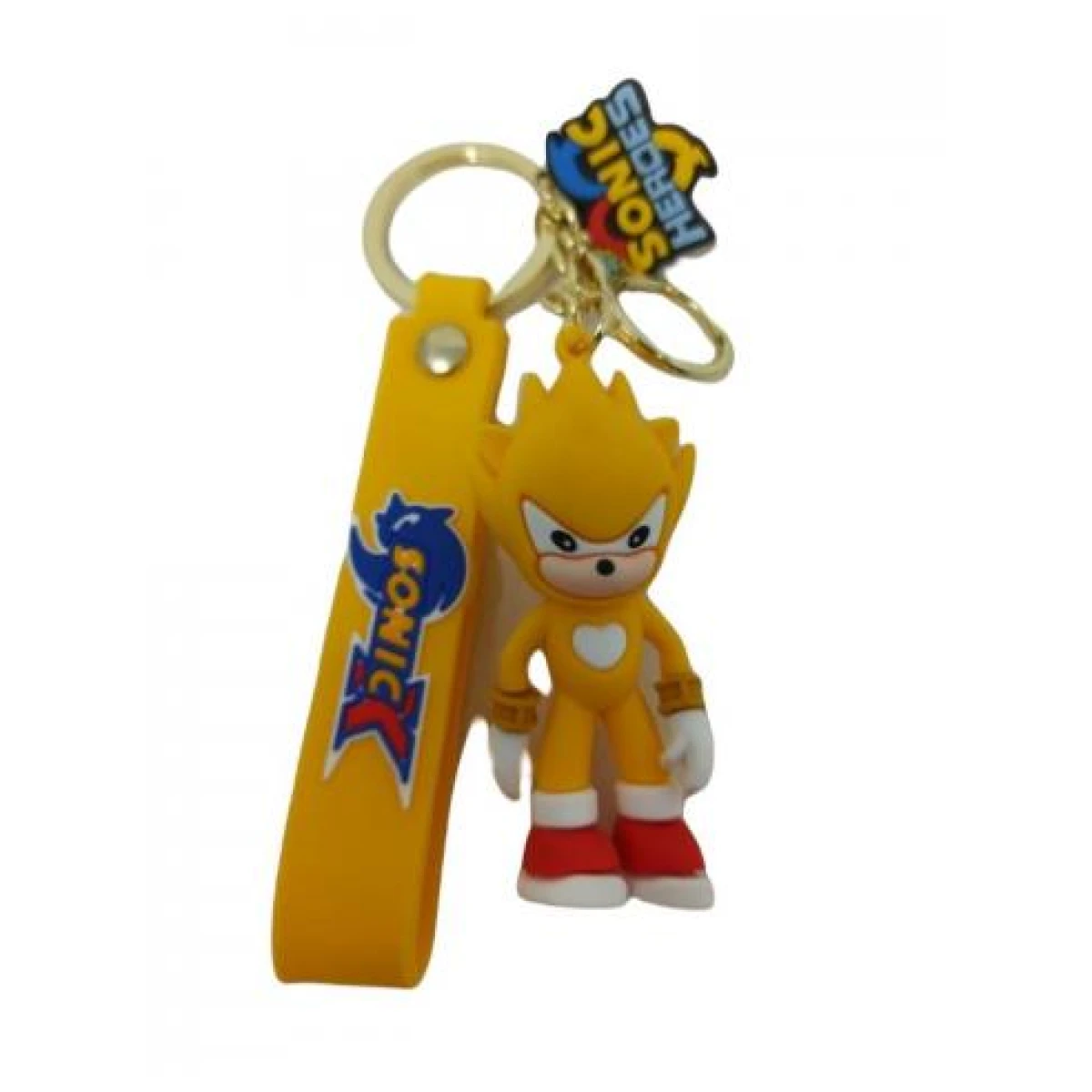 Llavero Goma Con correa SONIC 01