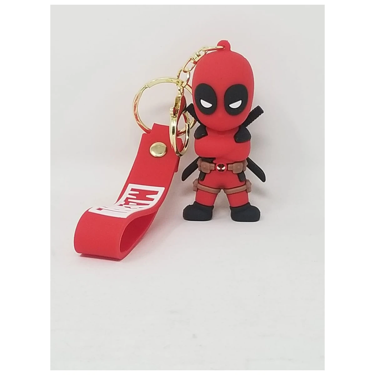 LLavero Goma Marvel Deadpool