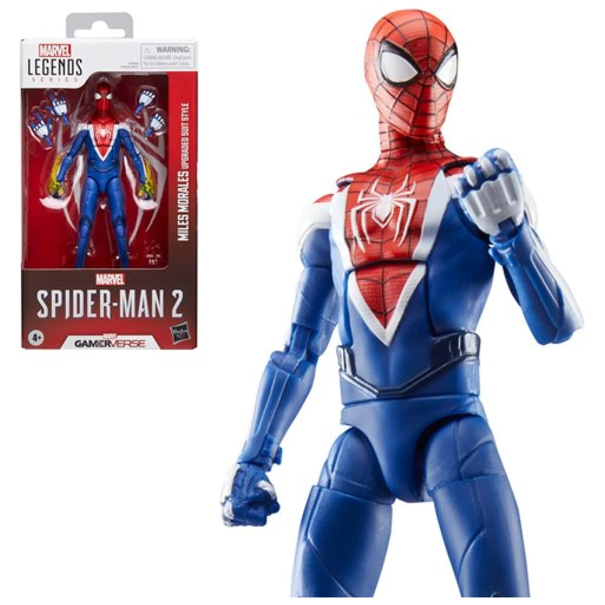 Marvel Legends Gamerverse Miles Morales Upgraded Suit Style