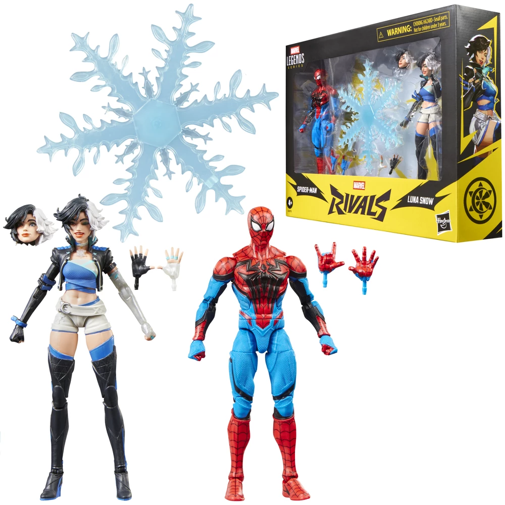 Marvel Legends Series Marvel Rivals Spider-Man and Luna Snow Figura - foto 2