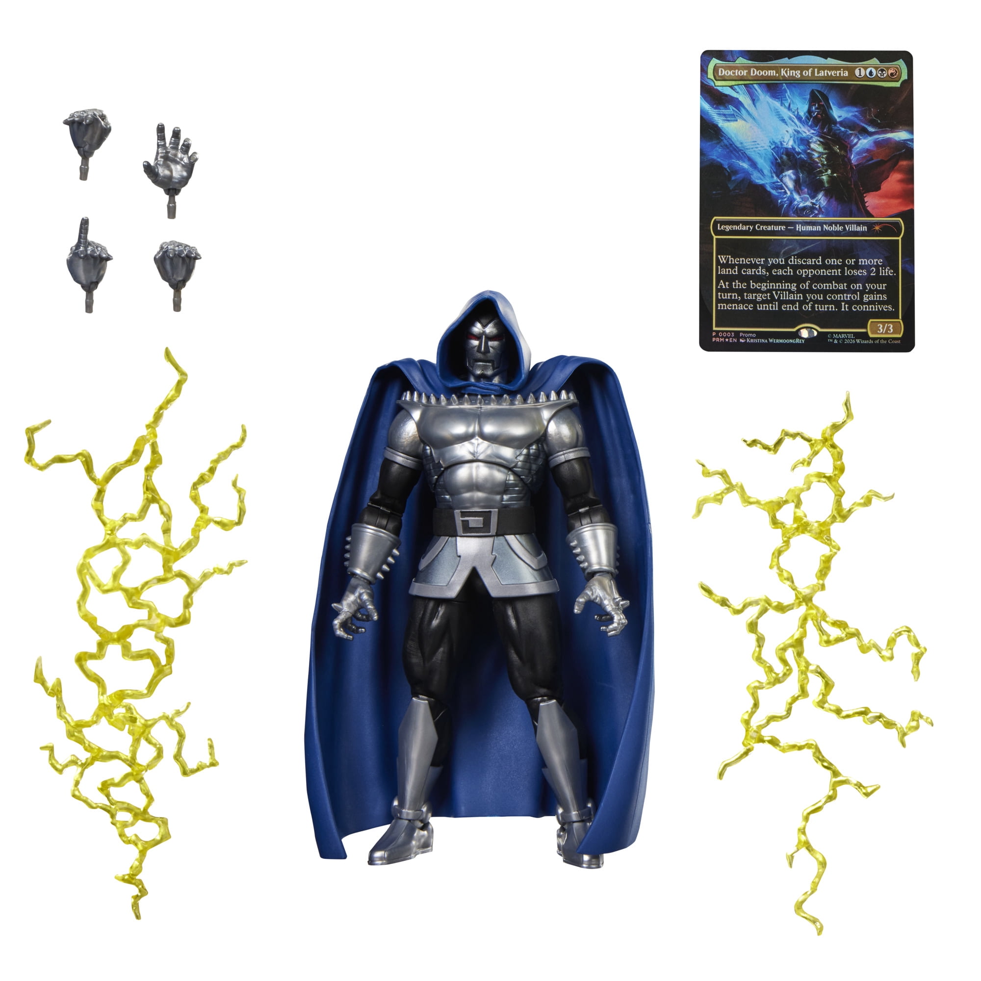 Marvel Super Heroes Magic: The Gathering Marvel Legends Series Doctor Doom 2099 6-Inch Action Figure