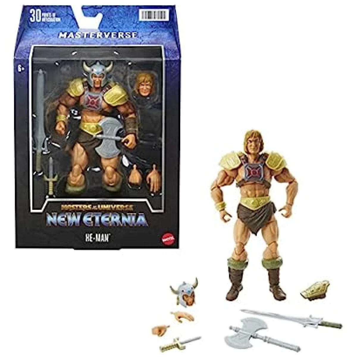Masters of the Universe Masterverse New Eternia He-Man MOTU