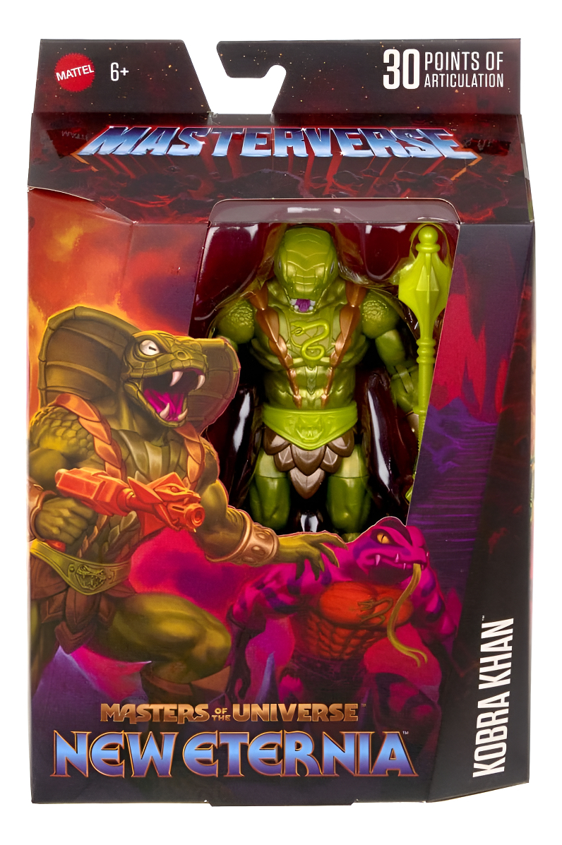 Masters Of The Universe Masterverse New Eternia Kobra Khan