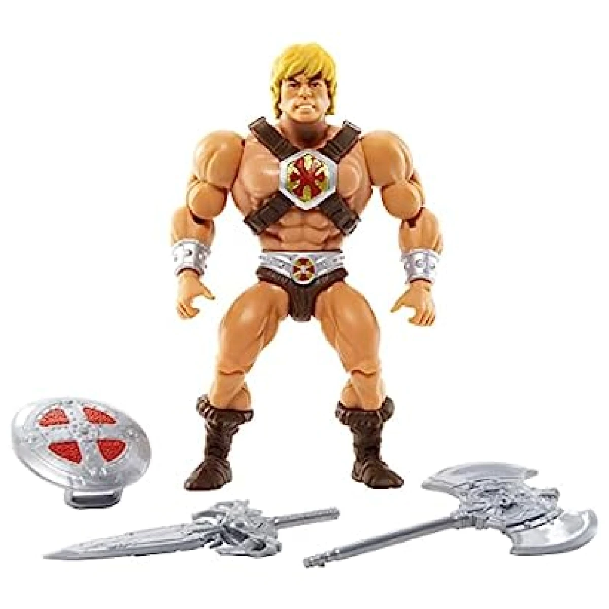 Masters of the Universe Origins He-Man MOTU Blister Detalle