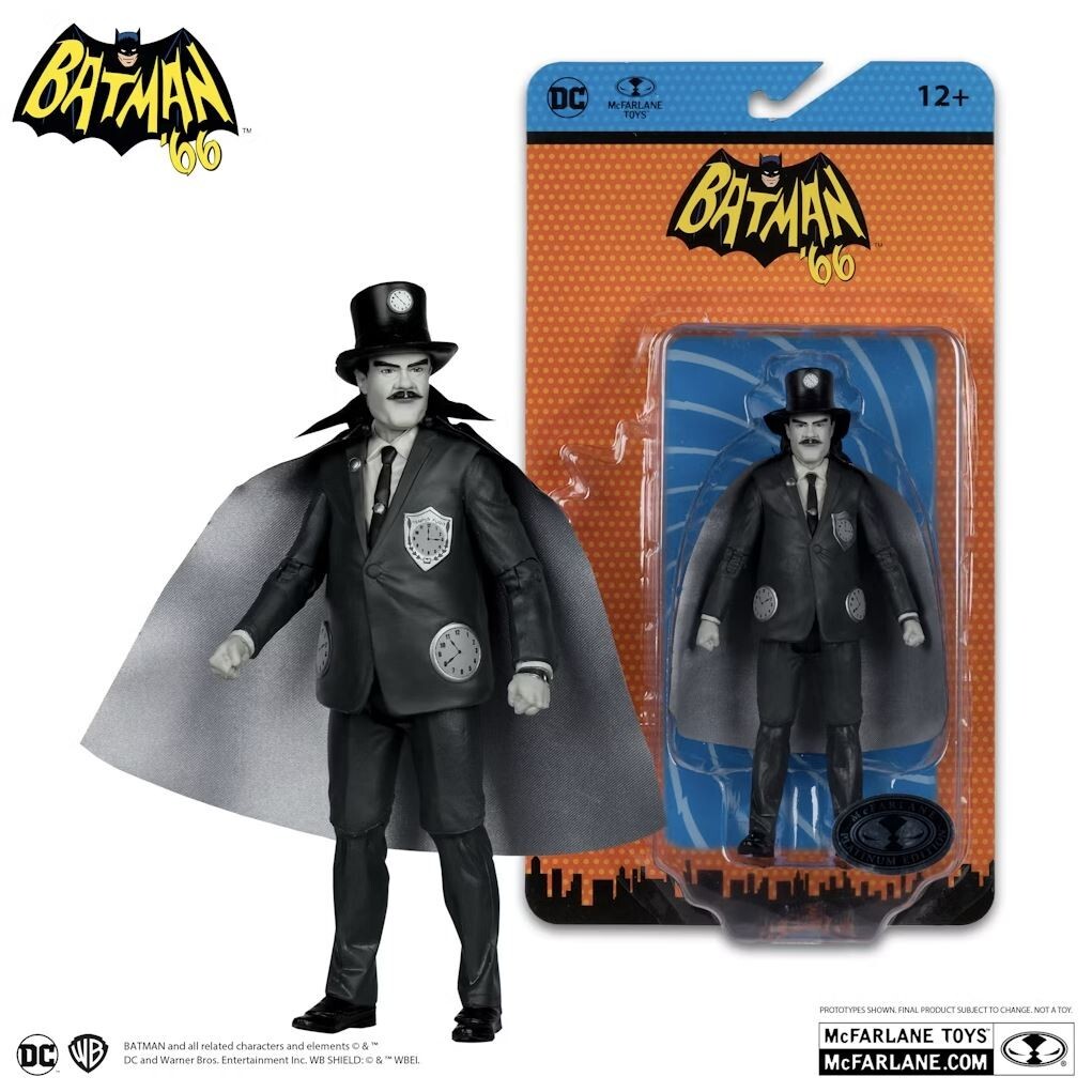 McFarlane DC Retro Clock King Batman 66' Comic