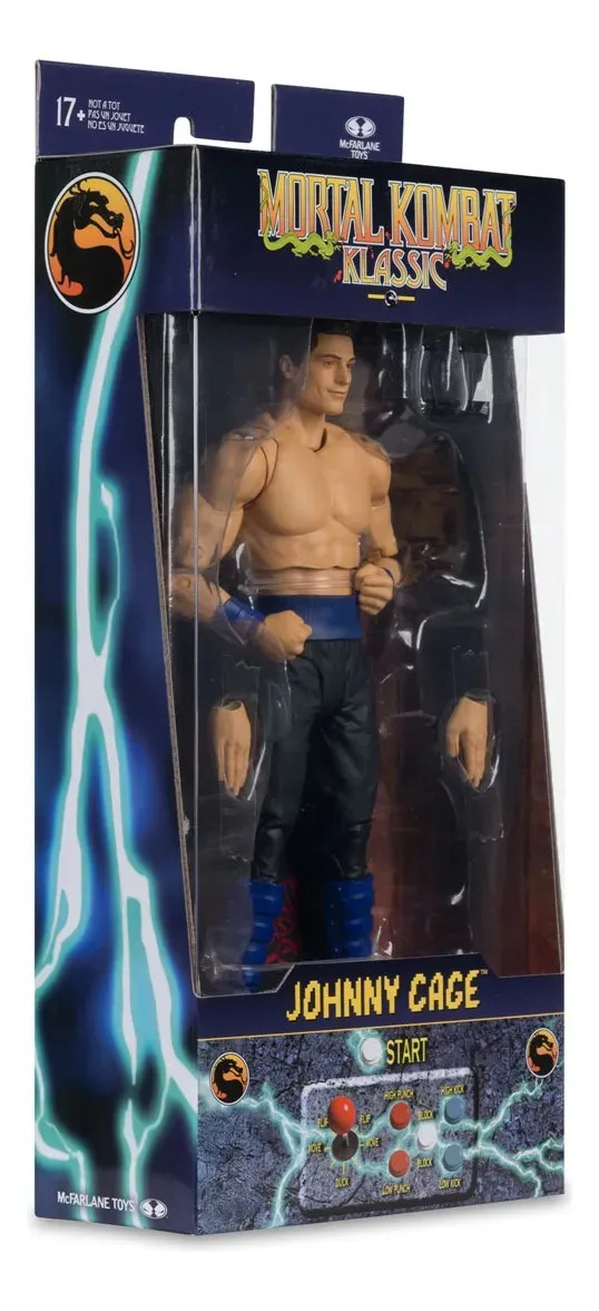Mcfarlane Mortal Kombat: Klassics - Johnny Cage 7 Pulgadas