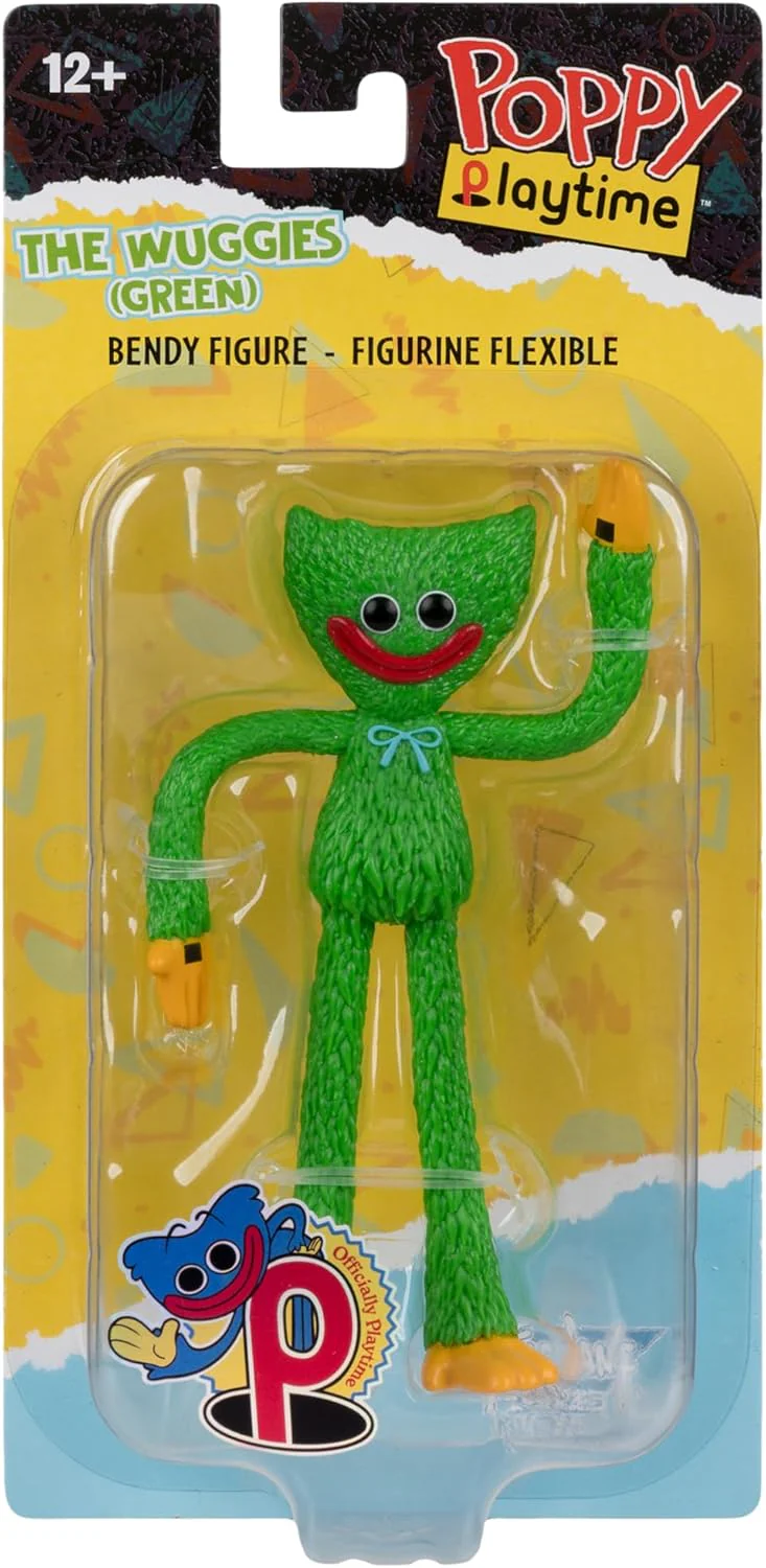 McFarlane Poppy Playtime The Wuggies Green 4.5in Bendable