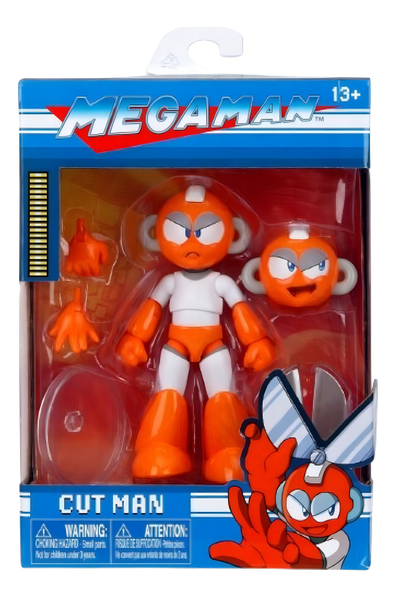 Mega Man 1/12 Scale Action Figure Cut Man Jada Toys