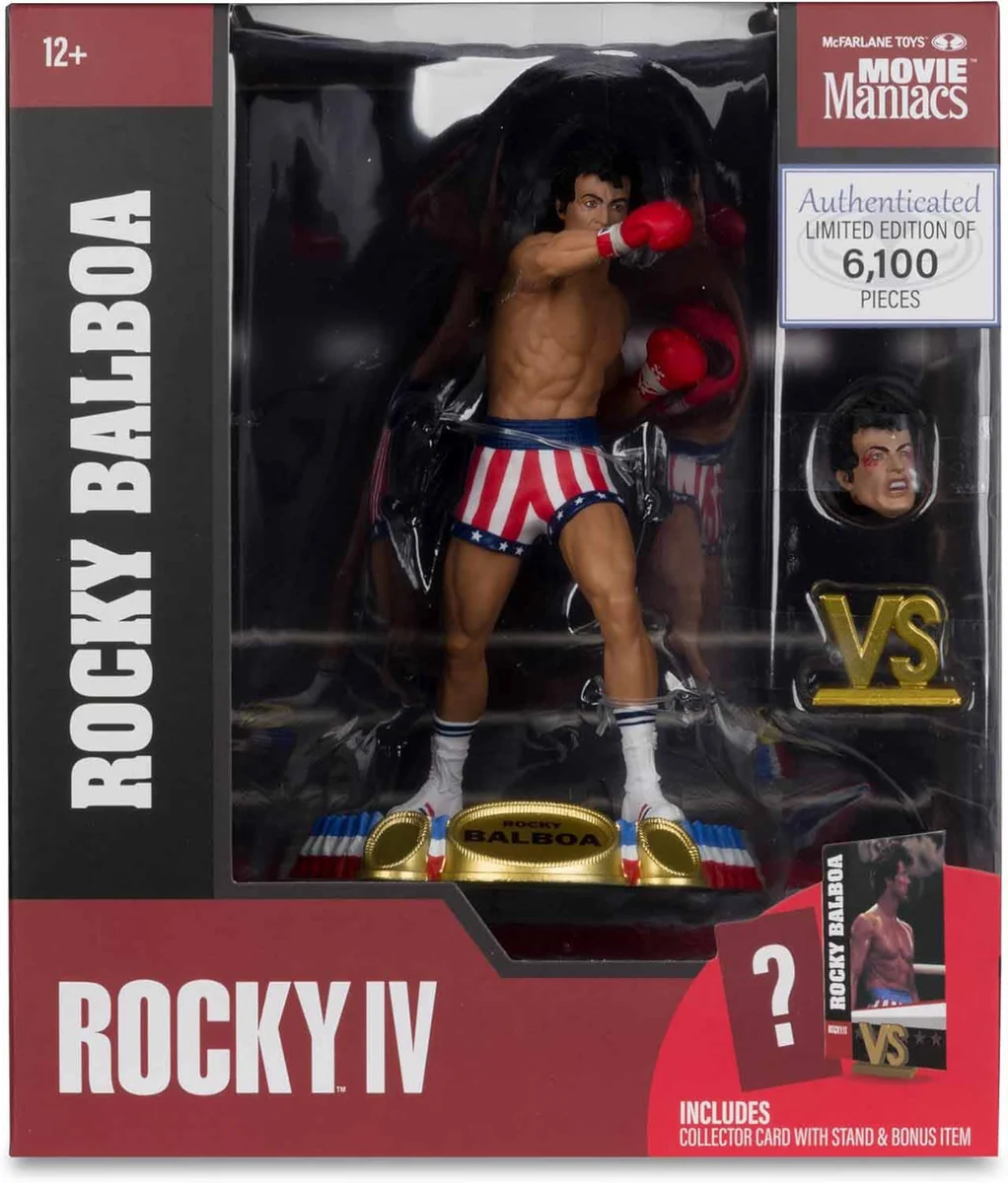 Movie Maniacs Figures - Rocky - W03 - 6" Scale Rocky Balboa (Rocky IV) (Posed Figure)