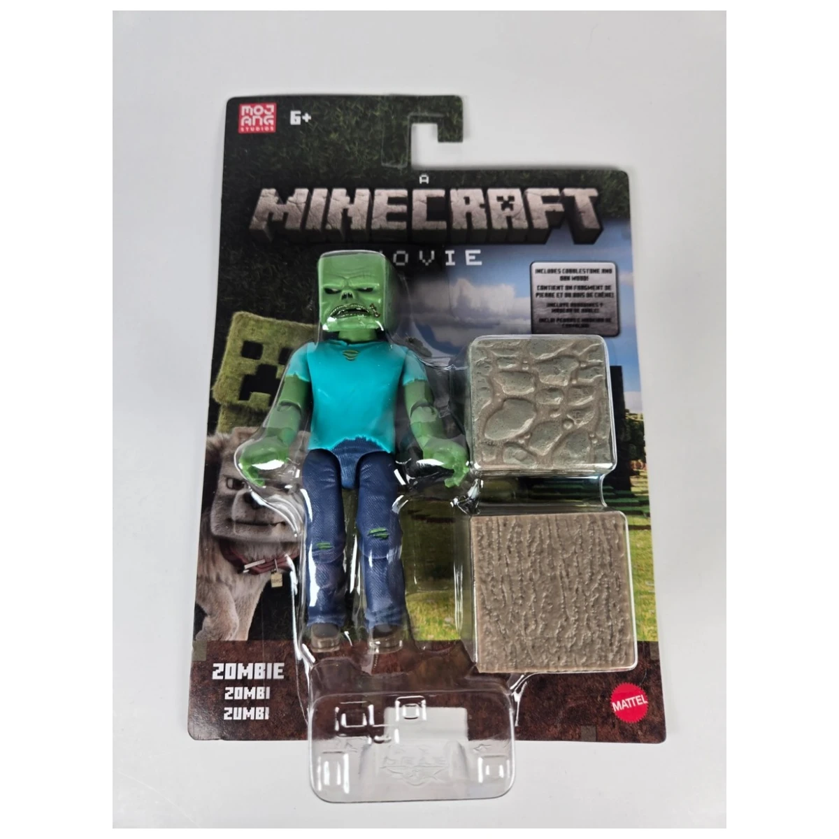 Minecraft Movie Zombie Con Accesorios