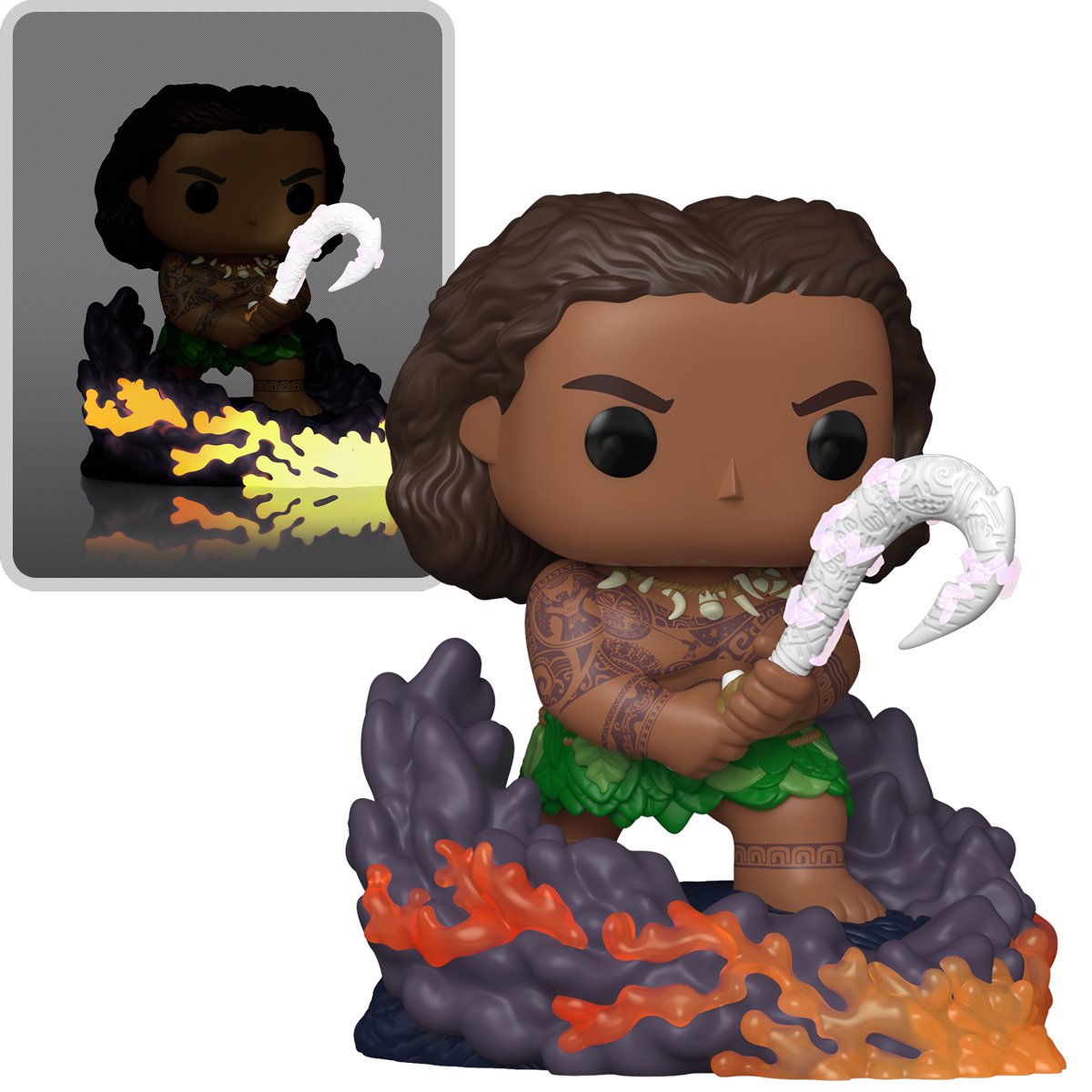 Moana Maui Glow-in-the-Dark Premium Funko Pop! Vinyl Figure