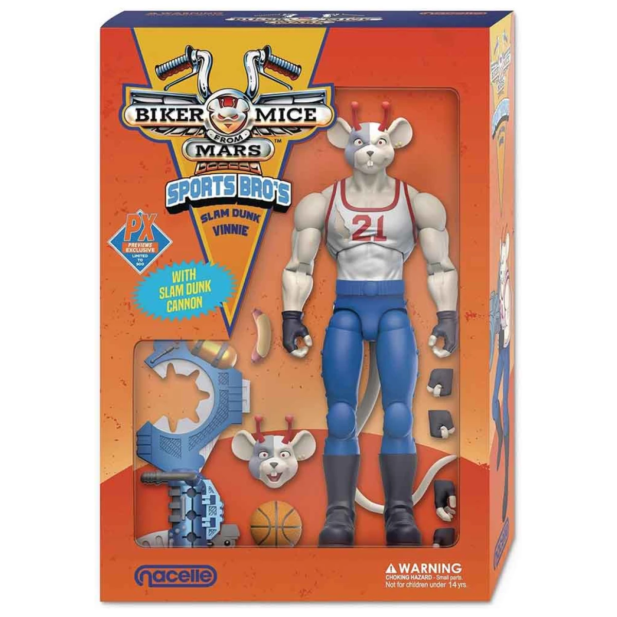Nacelle Biker Mice from Mars The Sports Bro Vinnie Exclusive