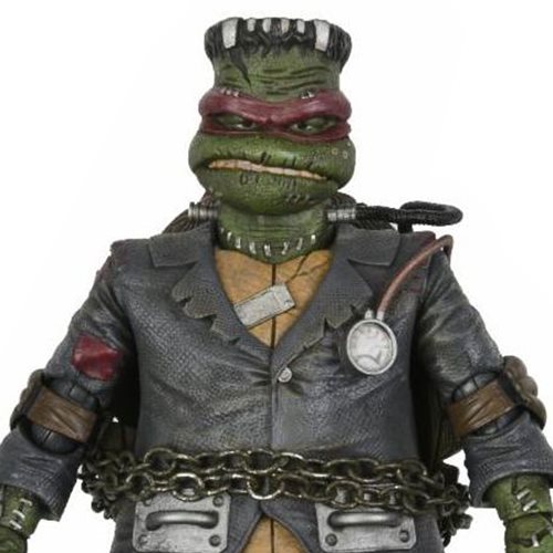 Universal Monsters x Teenage Mutant Ninja Turtles Ultimate Raphael as Frankenstein's Monster 7-Inch Scale Action Figure