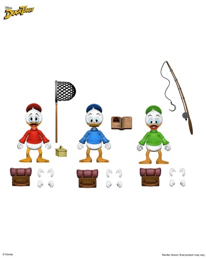 DuckTales - 7” Scale Action Figure – Ultimate Huey, Dewey