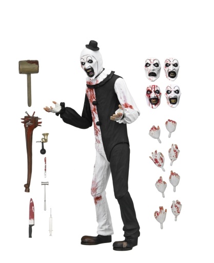 Terrifier 2 - 7" Scale Action Figure - Ultimate Art the Clown (Blood Splattered)