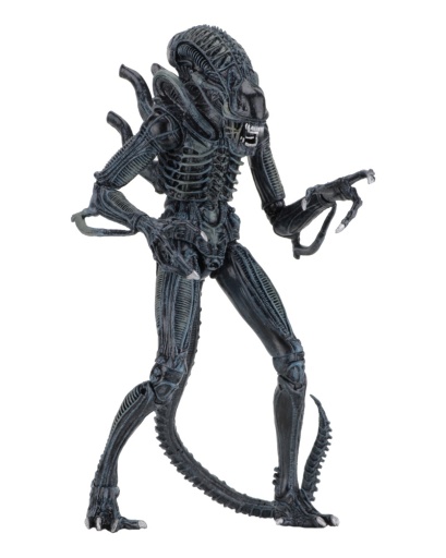 Alien- 7" Scale Action Figure - Ultimate Aliens Warrior (1986) Blue