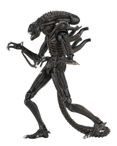 Alien- 7" Scale Action Figure - Ultimate Aliens Warrior (1986) Brown