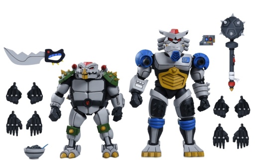 TMNT (1987 Cartoon) - 7" Scale Action Figure - Robo Tokka and Rahzar 2-Pack