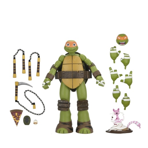 TMNT (2012 Cartoon) - Figura - Ultimate Michelangelo (Case 6)