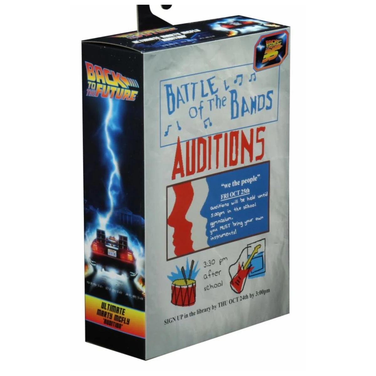 NECA Back to The Future Ultimate Marty McFly 85 Audition