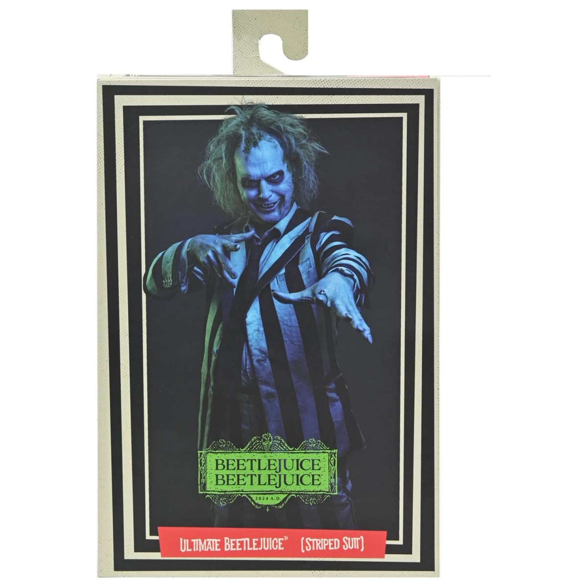 NECA Beetlejuice Ultimate Striped Suit