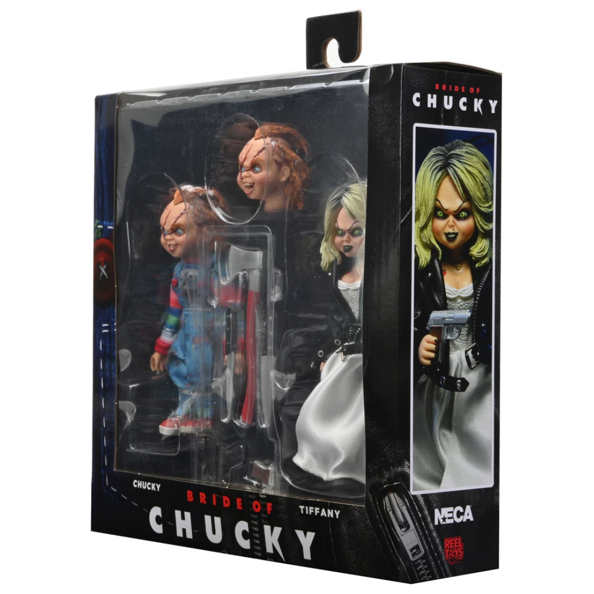 NECA Bride of Chucky Clothed Chucky & Tiffany 2pk