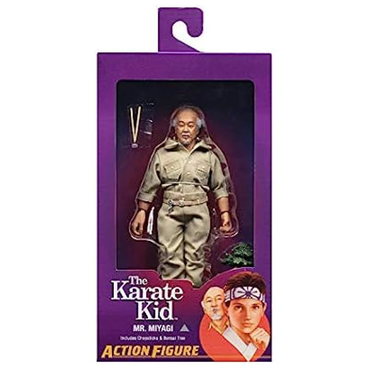 NECA The Karate Kid Mr. Miyagi Clothed