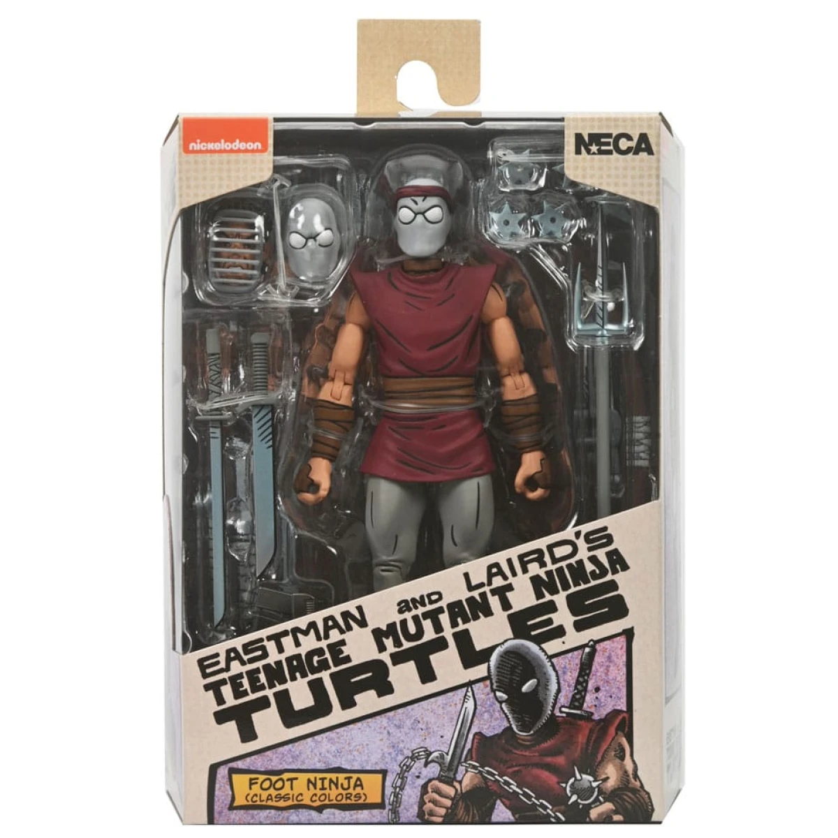 NECA TMNT Mirage Comics Foot Ninja (Classic Colors)