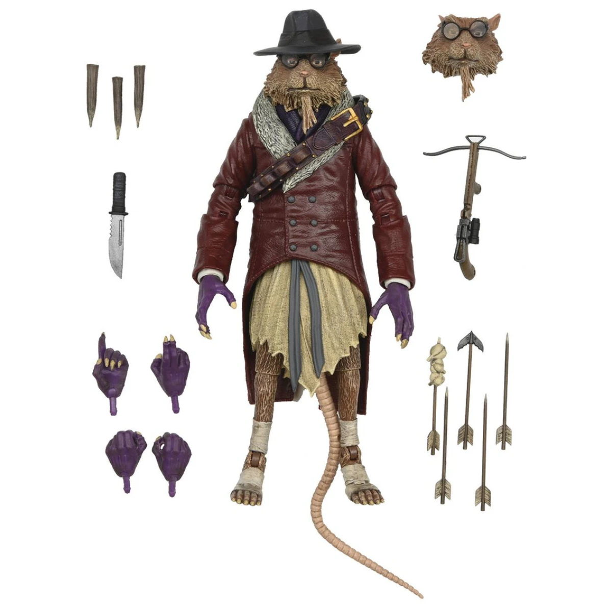 NECA Universal Monsters TMNT Ultimate Splinter As Van Helsing