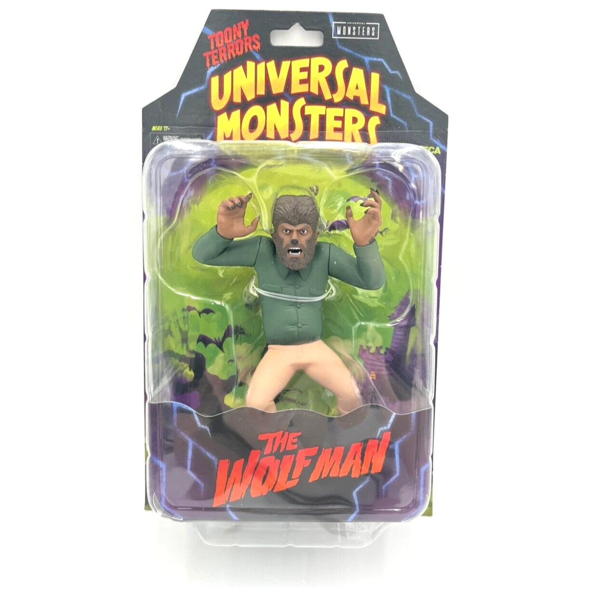 NECA Universal Monsters Toony Terrors Series 10 Wolf Man