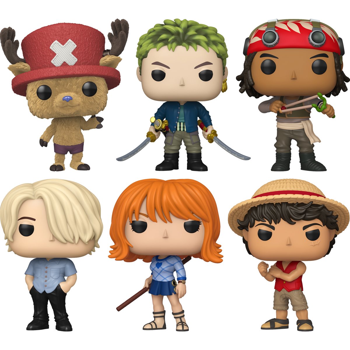 One Piece Live Action Funko Pop! Vinyl Figure Case of 6