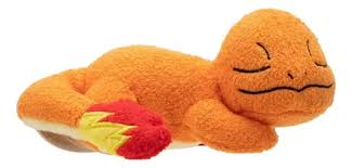Peluche Pokemon Charmander Dormido Y Sleeping Plush Y 5 Pulgadas Tamaño Medi