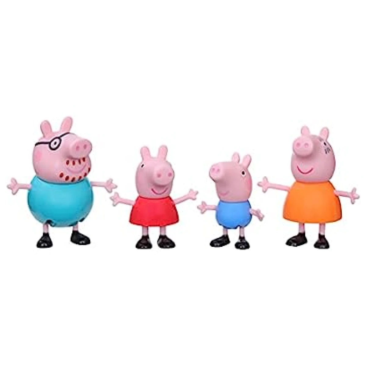 Peppa Pig Adventures Family 4-Pack Original 7CM
